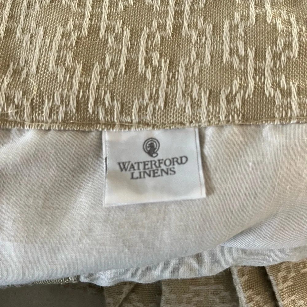 Waterford Neutral Beige Textured Curtain Panel